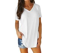STRY Camicie Lunghe Donne,Magliette Manica Lunga,Camicia Bianca Femminile,Camicetta Bianca Elegante,Camicia Pelle,Maglia Bianca Maniche Lunghe,Magliette Streetwear,Maglie Nere,Camicie e Camicie