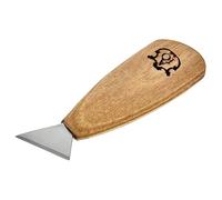 STRYI Adolf Yurev - Coltello da intaglio professionale 25 mm - Coltello Swallowtail forgiato a mano per intaglio geometrico - manico ergonomico in legno di quercia