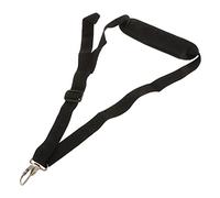 Strymer - Cinghia da tracolla/trimmer a corda con cuscinetto per spalla singola, taglierina a sgancio rapido, colore: Nero