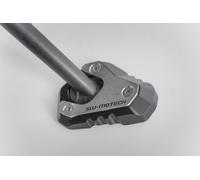 SW-Motech Prolunga per piedino laterale - Nero/Argento. Kawasaki Versys 1000 (14-)., argento