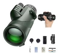 Stscope - Stetoscopio monoculare 360, telescopio ad alta potenza per adulti, a lungo raggio, portatile, per visione notturna, con adattatore per smartphone e treppiede, per osservare le stelle, caccia