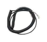 STSTS Cavo a Spirale 5 Metri di Lunghezza rettilinea 21 Nuclei Molla Cavo Elettrico Volantino Cavo a Spirale for generatore Manuale Portatile Bobina Retrattile