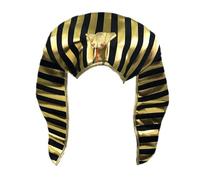 Sttejlbho Costume da Faraone Egiziano da Faraone Copricapo da Re Cobra Placcato nel per Feste Un Tema Halloween Dress Up