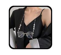 Sttiafay Perline Occhiali Da Vista Catena Per Donne Cuore Perla Maschera Occhiali Cinturino Occhiali Da Sole Fermo Cordino Occhiali Da Vista Regali Per Lei