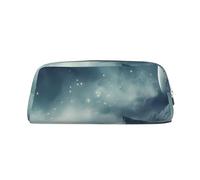 sttung Galaxy Moon Space Print Elegante Borsa di Immagazzinaggio di Trucco Multifunzionale Portatile di Viaggio Borsa, Argento, Taglia unica