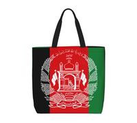 sttung Grande borsa da spiaggia da donna con stampa bandiera dell'Afghanistan, borsa riutilizzabile per shopping, viaggi, palestra, uscite casual