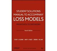 Stuart A. Klugman Harry H. Loss Models: From Data to Decisions, 4e (Tascabile)