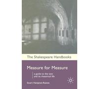 Stuart Hampton-Reeves Measure for Measure (Tascabile) Shakespeare Handbooks