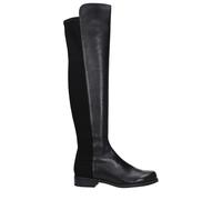 Stuart Weitzman Black Leather Over The Knee - EU35/US5