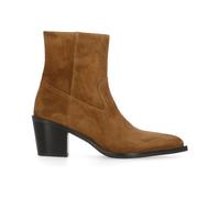 Stuart Weitzman - Stivali in Pelle Scamosciata Marrone con Punta a Freccia - - Shoes - Donna - Marrone - 36 1/2 EU