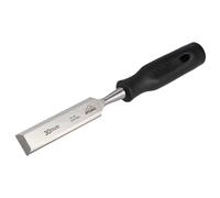 Stubai 354330 Scalpello per Legno, Impugnatura in PP Nera, 30 mm
