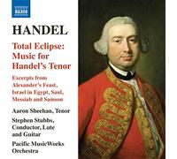 George Frideric Handel Handel: Toatl Eclipse - Music for Handel's Tenor (CD)