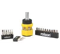 Stubby Cacciavite a Cricchetto E Set di Punte, 34 Pezzi - 28399