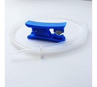 Stubotar PTFE Tubo in Teflon 3 Metros/ 10ft 3mm ID X 5mm OD - TrasparenteTubo in Teflon + PTFE Tubo in Teflon Lubrificante Antigrippaggio Taglierina ad Alta Capacità