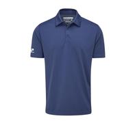 Stuburt Eider-Polo a Maniche Corte, vestibilità Classica, Traspirante, Nebbia, M Uomo