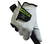 Stuburt Stglv08 Urban - Guanto da golf da uomo, per tutte le stagioni, in finta pelle e cabretta, Uomo, STGLV08, White/Black, Mens Right Hand Medium/Large