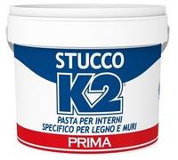 5 kg stucco riempitivo K2 in pasta a spatola per legno e muri bianco