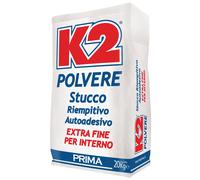 Stucco bianco K2 in polvere per interni autoadesivo 20 Kg