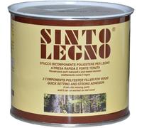 Stucco Bicomponente per Legno 750Ml Forte Tenuta Restauro Fai Da Te (Legno Chiar