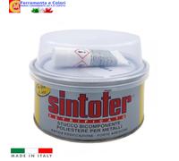 Stucco Carrozzeria Auto Barca Trasparente Bicomponente Metallo Vetroresina 175ml