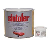 STUCCO FERRO SINTOLIT ML.750 CON INDURITORE STUCCO PER CARROZZERIA