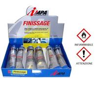 STUCCO FILLER FINE MONOCOMPONENTE PER CARROZZERIA FINISSAGE 6 TUBI DA 180 GRAMMI
