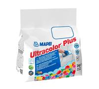 Stucco per fughe resistente alla muffa e antieffluorescenze Ultracolor Plus da 2 kg - Mapei - Colori: Grigio Medio - 112