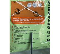 Stucco Idroreppellente per Fughe, nero, 5 kg, per Piastrelle, Marmo, Gres, Interni ed Esterni, Fino a 6 mm 60