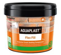Aguaplast Dynamic Stucco Elastico Anticrepe per Fessure Dinamiche - Riempitivo Flessibile per Interni ed Esterni, Ideale per Crepe su Muri e Cartongesso, Finitura Ruvida Verniciabile - 1kg