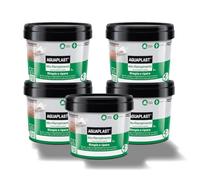 Stucco in Pasta Alto Riempimento, stucco alti riempimenti su muro e legno, rinforzato con fibre, riempie fino a 2cm senza ritiri - 5 confezioni da 1kg