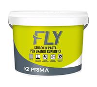 STUCCO in pasta grandi superfici 'fly' kg. 18 K2 STUCCO RULLO RASATURE PITTURA