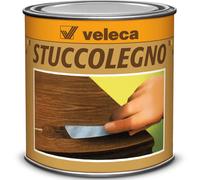 Stucco in Pasta per Legno Veleca colore Noce Scuro 250 gr