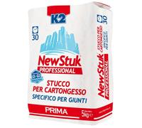 STUCCO IN POLVERE PER CARTONGESSO K2 PROFESSIONAL 5 KG
