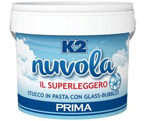 Stucco K2 per interno e esterno pronto all'uso pasta nuvola 2,5 Lt