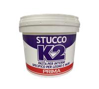 Stucco K2 Prima pasta per interni pronto all'uso per legno e muri 0,5/1/5 kg