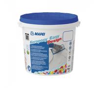 Stucco Kerapoxy Easy Design Malta epossidica bicomponente batteriostatica Colore GRIGIO ARGENTO (111) Secchio da 3 Kg - Mapei