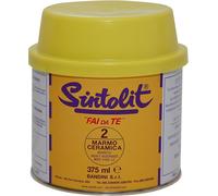 Stucco mastice bicomponente per marmo e ceramica Sintolit da 375 ml con indurito
