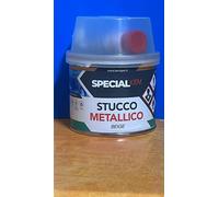 STUCCO METALLICO BEIGE BICOMPONENTE CON FIBRE DI VETRO 150ML PER AUTO CAMPER