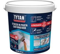 Stucco Pasta Cartongesso Tytan Bianco Fibrato Kg 1,8