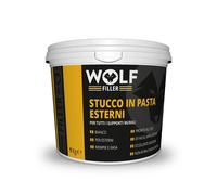 Stucco pasta esterno bianco 1 Kg Bianco
