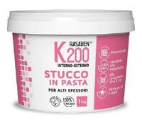 STUCCO PASTA INTERNO ESTERNO K200 K2 RASABEN KG 1 ALTI SPESSORI PZ 12