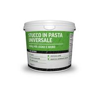Stucco pasta legno muro per interni 1 kg Bianco