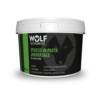 Stucco pasta legno muro per interno bianco 4 Kg Bianco