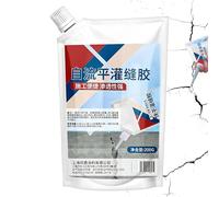 Stucco per calcestruzzo, impermeabile, ad asciugatura rapida, sigillante liquido per calcestruzzo, per asfalto, passerelle, terrazze, tetti murali