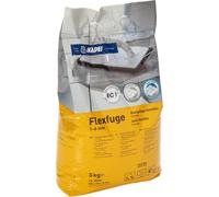 Stucco per fughe piastrelle 1-6 mm argento-grigio 5 kg Grigio argentato