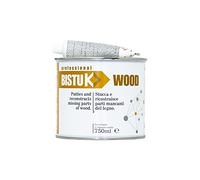 Stucco per legno bicomponente poliestere+catalizzatore Bistuk Legno - Noce, 750 ml