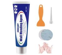 Stucco per Muro, Kits Stucco Riempitivo per Muro, Efficacemente Riparare Graffi da Parete, Fori per Unghie, Crepe, Graffiti (100g) (1pack)