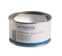 STUCCO POLIESTERE ALLUMINIO 2K FINE KG 1 ALU STAR REFINISH ALUMINUM PUTTY