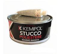 Stucco poliestere marmo bianco Kemipol 750 ml con induritore