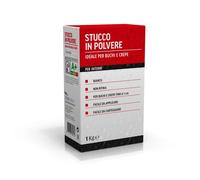 Stucco polvere interno per crepe 1 kg Bianco